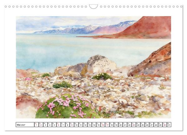 Produktbild: Natursch&ouml;nheiten n&ouml;rdlich des Polarkreises (Wandkalender 2027 DIN A3 quer), CALVENDO Monatskalender