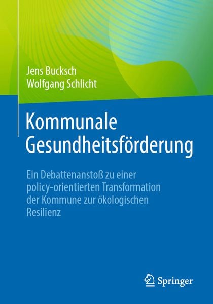 Produktbild: Kommunale Gesundheitsf&ouml;rderung