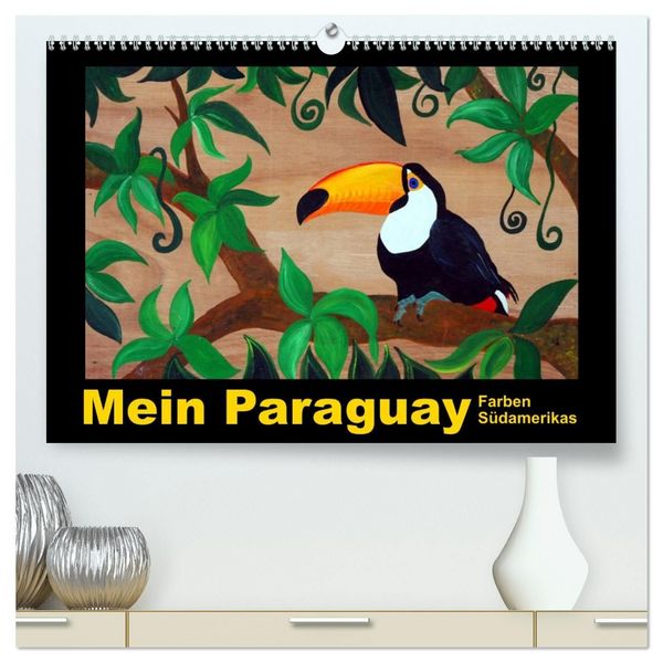 Produktbild: Mein Paraguay - Farben S&uuml;damerikas (hochwertiger Premium Wandkalender 2027 DIN A2 quer), Kunstdruck in Hochglanz
