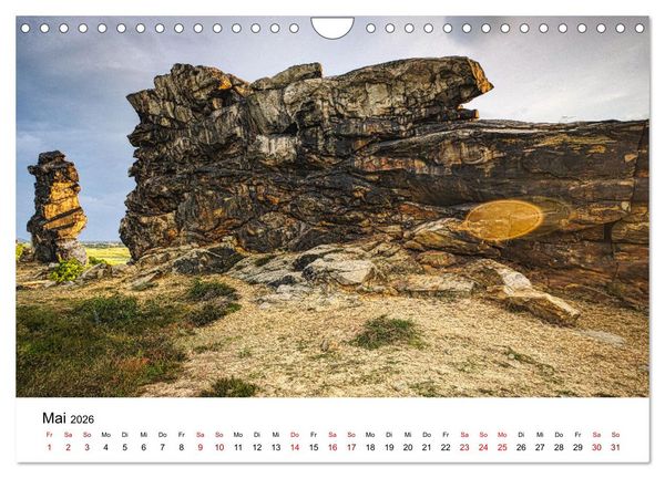 Produktbild: Steinerne Zeitzeugen (Wandkalender 2026 DIN A4 quer), CALVENDO Monatskalender