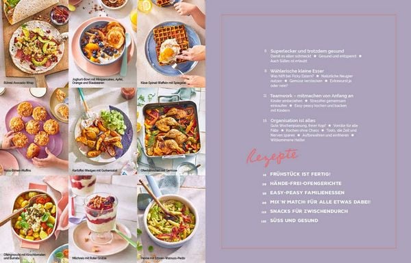 Produktbild: Ninas easy-peasy Familienkochbuch