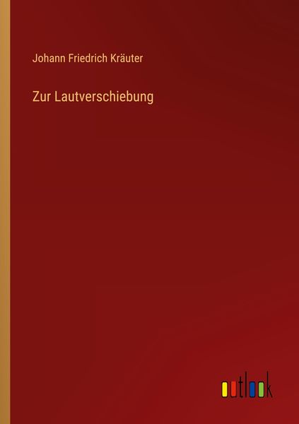 Produktbild: Zur Lautverschiebung