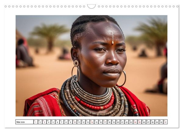 Produktbild: Farbenfrohe Frauenpower (Wandkalender 2026 DIN A3 quer), CALVENDO Monatskalender