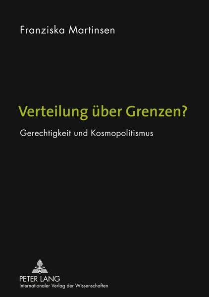 Produktbild: Verteilung ueber Grenzen?