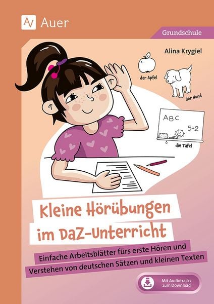 Produktbild: Kleine H&ouml;r&uuml;bungen im DaZ-Unterricht Grundschule