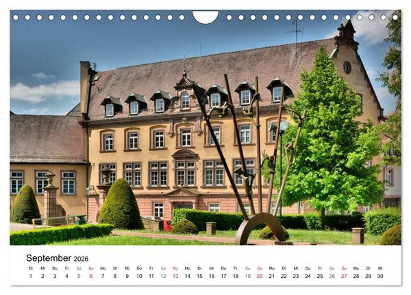 Produktbild: Gengenbach - romantisches Kleinod im Schwarzwald (Wandkalender 2026 DIN A4 quer), CALVENDO Monatskalender