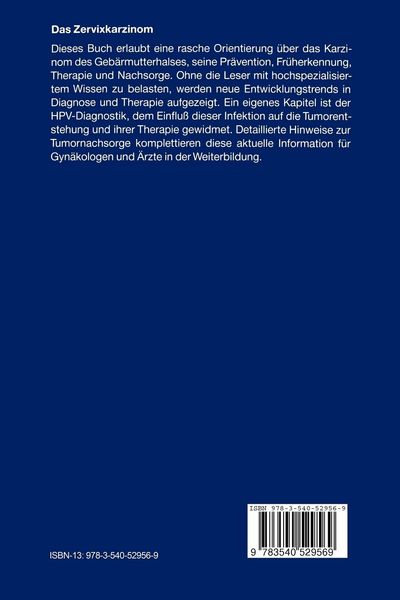 Produktbild: Das Zervixkarzinom