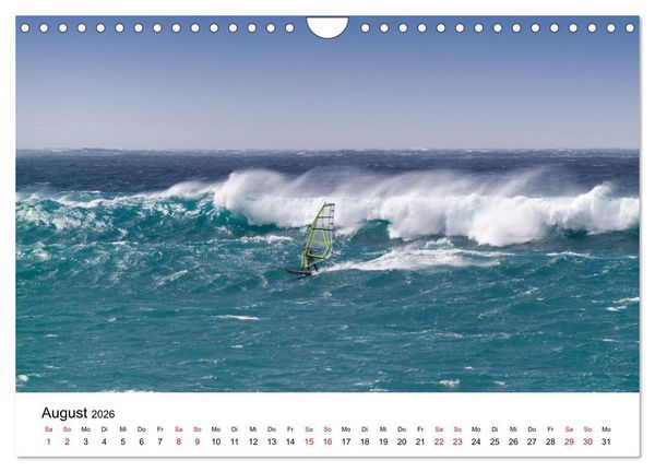 Produktbild: Naturschauspiel Wellen (Wandkalender 2026 DIN A4 quer), CALVENDO Monatskalender