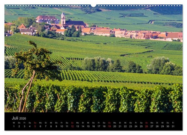 Produktbild: E L S A S S Impressionen (Wandkalender 2026 DIN A2 quer), CALVENDO Monatskalender
