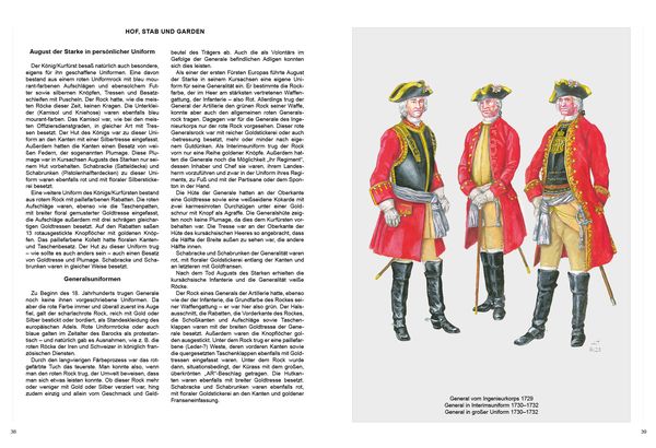 Produktbild: Die Kurs&auml;chsische Armee 1730-1732