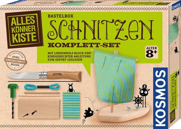 KOSMOS - AllesKönnerKiste - Schnitzen Komplett-Set