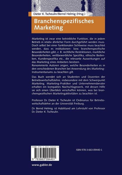 Produktbild: Branchenspezifisches Marketing