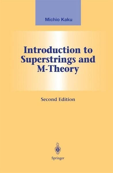 Produktbild: Introduction to Superstrings and M-Theory