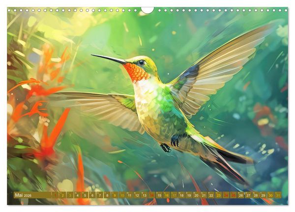 Produktbild: Dschungel Faszination (Wandkalender 2026 DIN A3 quer), CALVENDO Monatskalender