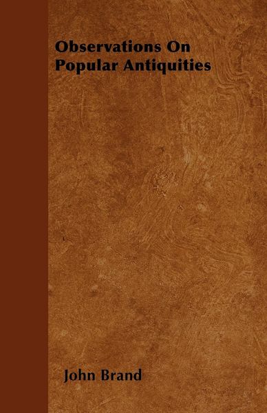 Produktbild: Observations on Popular Antiquities