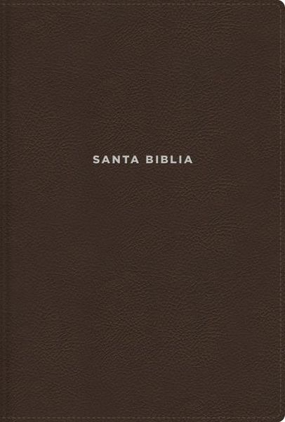 Produktbild: Nvi, Biblia de Estudio Actualizada, Revisi&oacute;n 2022, Leathersoft, Caf&eacute;, Letra Grande, Interior a Color, Palabras de Jes&uacute;s En Rojo, Comfort Print