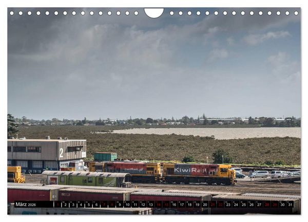 Produktbild: Eisenbahn in Neuseeland (Wandkalender 2026 DIN A4 quer), CALVENDO Monatskalender