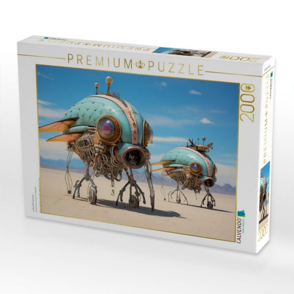 Produktbild: CALVENDO Puzzle Luftschiff-Fantasie | 2000 Teile Lege-Gr&ouml;&szlig;e 90x67cm Foto-Puzzle f&uuml;r gl&uuml;ckliche Stunden