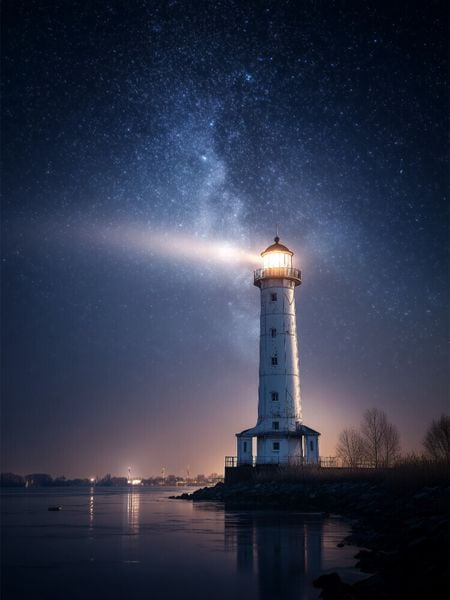 Produktbild: CALVENDO Puzzle Unter funkelnden Sternen schl&auml;ft das Meer | 1000 Teile Lege-Gr&ouml;&szlig;e 64x48cm Foto-Puzzle f&uuml;r gl&uuml;ckliche Stunden
