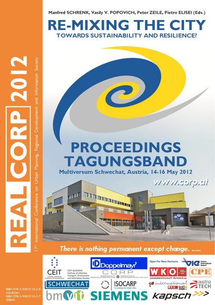 Produktbild: REAL CORP 2012. Re-Mixing the City. Towards Sustainability and Resilience?