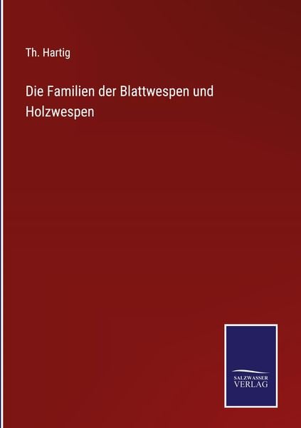 Produktbild: Die Familien der Blattwespen und Holzwespen