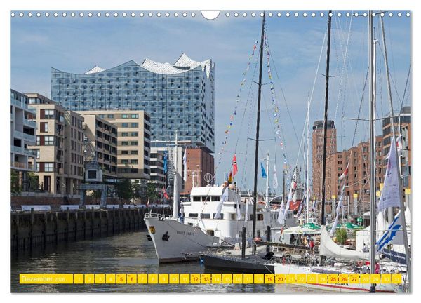 Produktbild: Hamburg - Perle an der Elbe (Wandkalender 2026 DIN A3 quer), CALVENDO Monatskalender