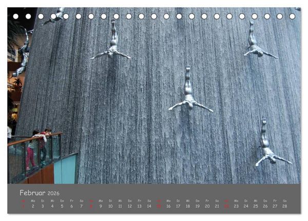 Produktbild: Dubai. Glanz unter der Sonne Arabiens (Tischkalender 2026 DIN A5 quer), CALVENDO Monatskalender