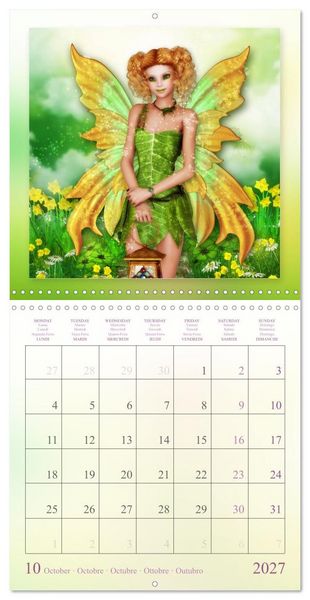 Produktbild: Twinkling Fairies (Wall Calendar 2027 12 &times; 12 Inch) CALVENDO 12 Month Wall Calendar