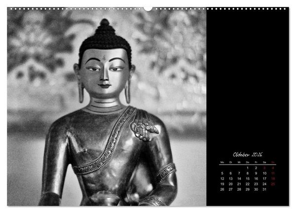 Produktbild: Worte des Buddha 2026 (hochwertiger Premium Wandkalender 2026 DIN A2 quer), Kunstdruck in Hochglanz