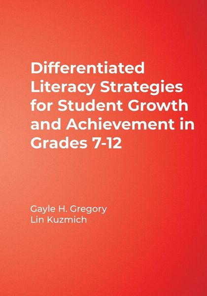 Produktbild: Differentiated Literacy Strategies for Student Growth and Achievement in Grades 7-12