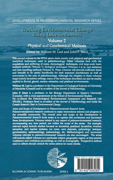 Produktbild: Tracking Environmental Change Using Lake Sediments