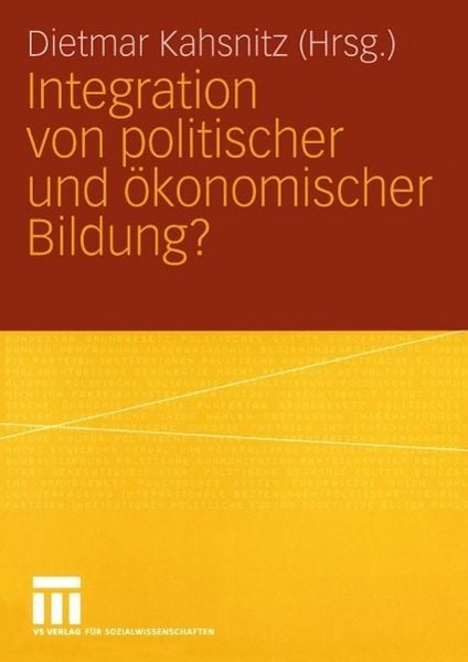 Produktbild: Integration von politischer und &Ouml;konomischer Bildung?