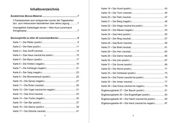 Produktbild: Kartenlegen lernen mit 40x LENORMAND POWER Band 13