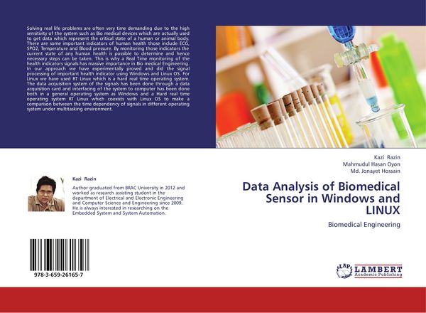 Produktbild: Data Analysis of Biomedical Sensor in Windows and LINUX