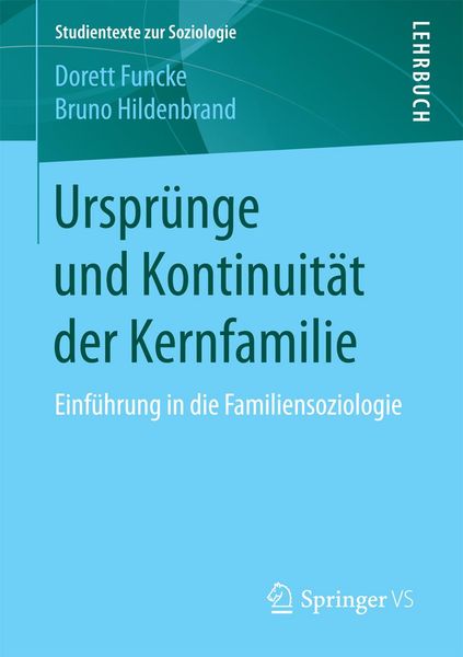 Produktbild: Urspr&uuml;nge und Kontinuit&auml;t der Kernfamilie