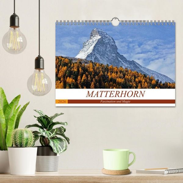 Produktbild: MATTERHORN. Faszination und Magie (Wandkalender 2026 DIN A4 quer), CALVENDO Monatskalender