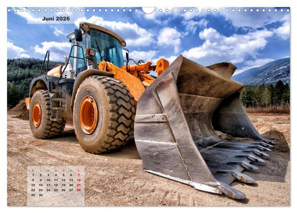 Produktbild: Maschinen - Mal anders gesehen (Wandkalender 2026 DIN A3 quer), CALVENDO Monatskalender