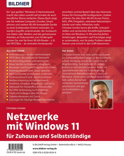 Produktbild: Netzwerke mit Windows 11 - f&uuml;r Zuhause und Selbstst&auml;ndige
