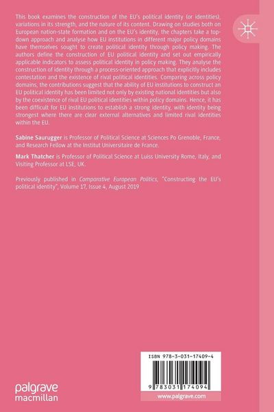 Produktbild: Constructing the EU's Political Identity