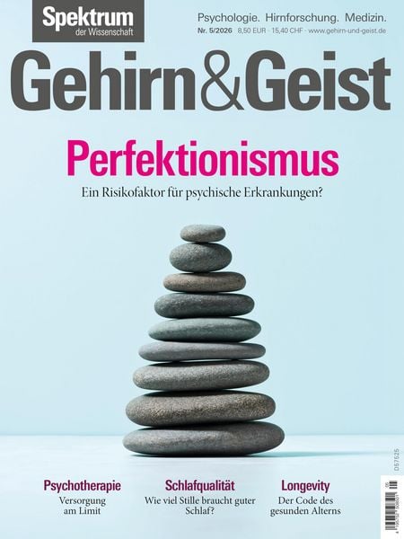 Produktbild: Gehirn&Geist 5/2026 Perfektionismus