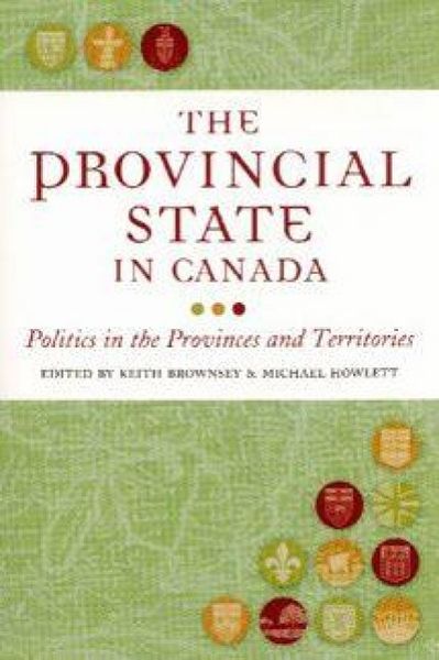 Produktbild: The Provincial State in Canada