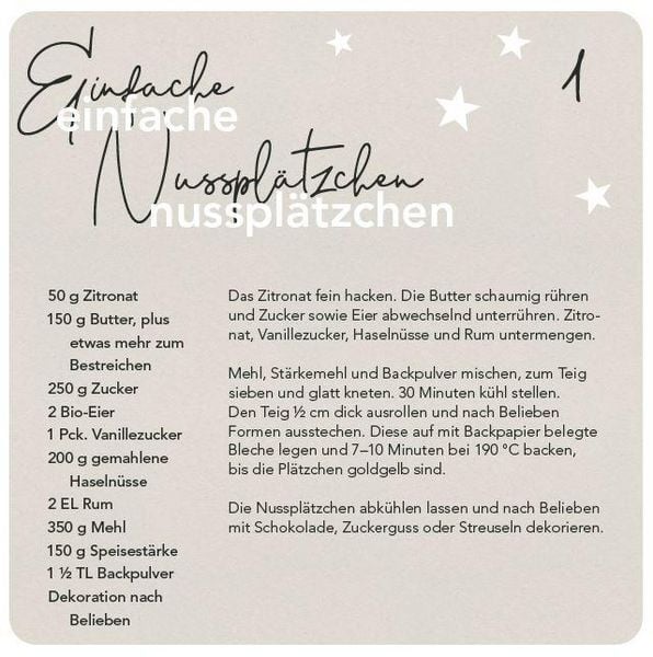 Produktbild: Adventskalender Nanettes Weihnachtsb&auml;ckerei