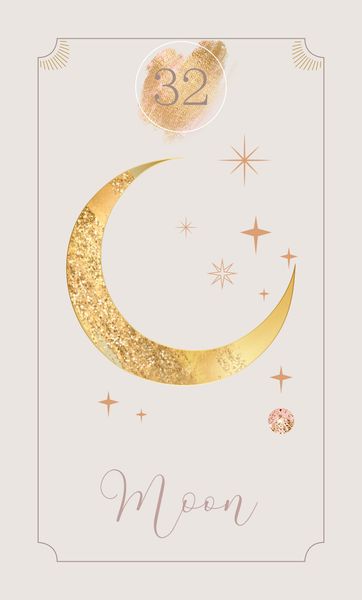 Azra’s Golden Lenormand: 36 Golden Lenormand cards in modern, enchanting design