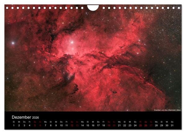 Produktbild: Deep Sky Fotografie (Wandkalender 2026 DIN A4 quer), CALVENDO Monatskalender