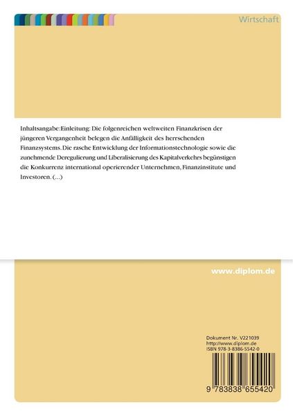 Produktbild: Die Bedeutung von Basel II f&uuml;r die Finanzierung mittelst&auml;ndischer Unternehmen und deren Finanzierungsalternativen