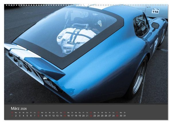Produktbild: Youngtimer Racing Cars (hochwertiger Premium Wandkalender 2026 DIN A2 quer), Kunstdruck in Hochglanz