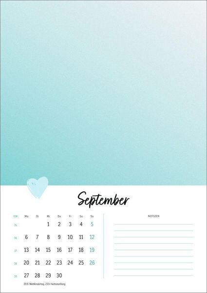 Produktbild: Kreativkalender Mit Liebe gemacht A4 2027