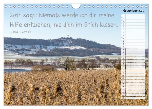 Produktbild: Heimat Hesselberg (Wandkalender 2026 DIN A4 quer), CALVENDO Monatskalender