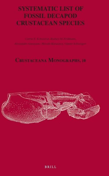 Produktbild: Systematic List of Fossil Decapod Crustacean Species