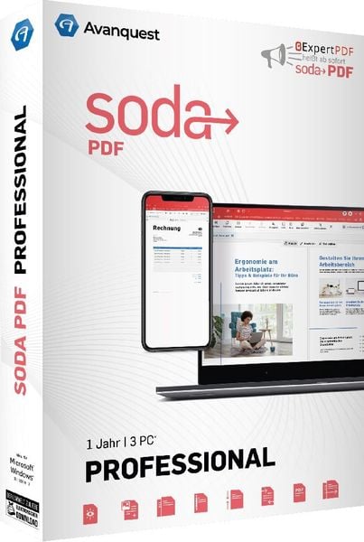 Soda PDF Professional (Code in a Box)